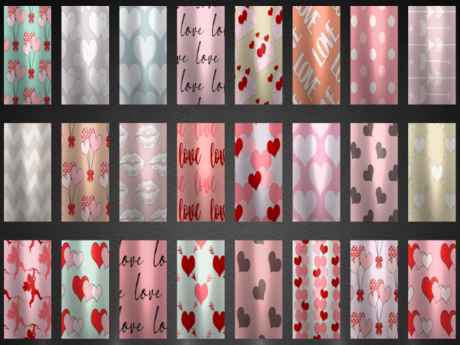 Second Life Marketplace - Date Night Nail Texture Hud ONLY "BOXED"